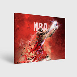 Холст прямоугольный Спорт NBA, цвет: 3D-принт