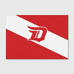 Холст прямоугольный Detroit Red Wings D, цвет: 3D-принт — фото 2