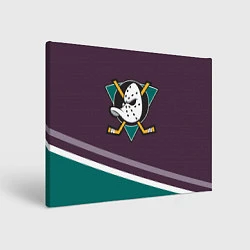 Холст прямоугольный Anaheim Ducks Selanne, цвет: 3D-принт