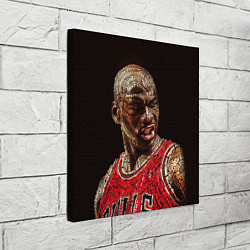 Холст квадратный Michael Jordan, цвет: 3D-принт — фото 2