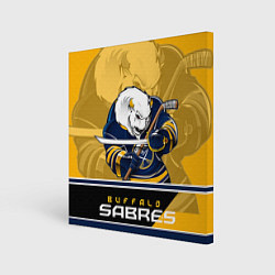Холст квадратный Buffalo Sabres, цвет: 3D-принт