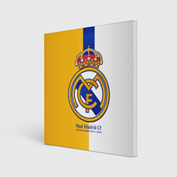 Холст квадратный Real Madrid CF, цвет: 3D-принт