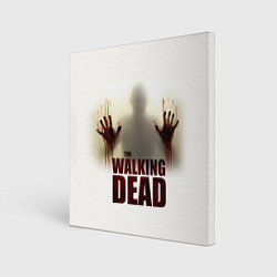 Холст квадратный Walking Dead Shadow, цвет: 3D-принт