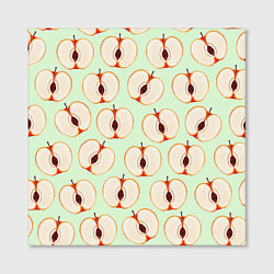 Холст квадратный Молодильные яблочки, цвет: 3D-принт — фото 2