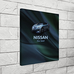 Холст квадратный Nissan the best, цвет: 3D-принт — фото 2