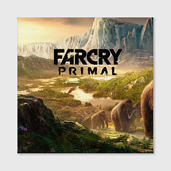 Холст квадратный Far Cry: Primal, цвет: 3D-принт — фото 2