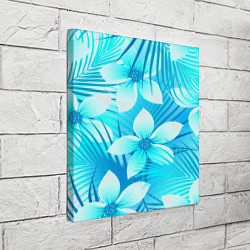 Холст квадратный Tropical Flower, цвет: 3D-принт — фото 2