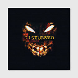 Холст квадратный Disturbed Demon, цвет: 3D-принт — фото 2