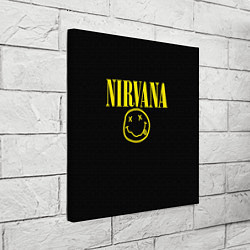 Холст квадратный Nirvana Rock, цвет: 3D-принт — фото 2