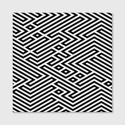 Холст квадратный Optical illusion, цвет: 3D-принт — фото 2