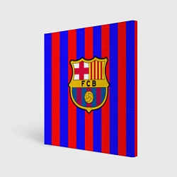 Холст квадратный Barca FCB Club, цвет: 3D-принт