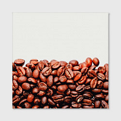 Холст квадратный Coffee, цвет: 3D-принт — фото 2