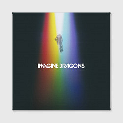 Холст квадратный Imagine Dragons, цвет: 3D-принт — фото 2