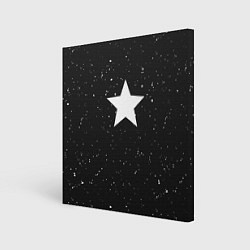 Холст квадратный Super Star, цвет: 3D-принт