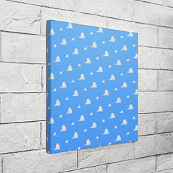 Холст квадратный Летние облака, цвет: 3D-принт — фото 2