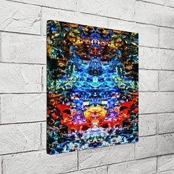 Холст квадратный Психоделика, цвет: 3D-принт — фото 2