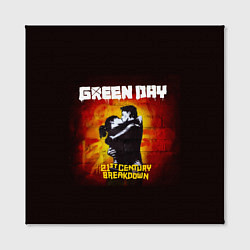 Холст квадратный Поцелуй Green Day, цвет: 3D-принт — фото 2