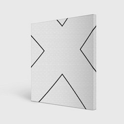 Холст квадратный The XX: Minimalism, цвет: 3D-принт