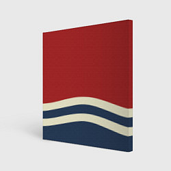 Холст квадратный Волны в море, цвет: 3D-принт