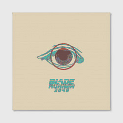 Холст квадратный Blade Runner 2049: Eyes, цвет: 3D-принт — фото 2