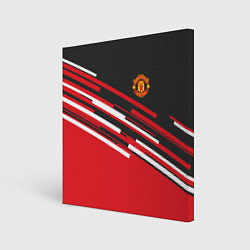 Холст квадратный Man UTD FC: Sport Line 2018, цвет: 3D-принт