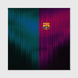 Холст квадратный Barcelona FC: Abstract 2018, цвет: 3D-принт — фото 2