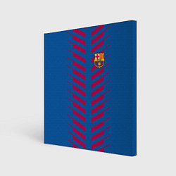 Холст квадратный FC Barcelona: Creative, цвет: 3D-принт