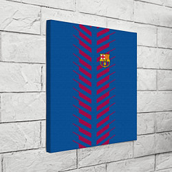 Холст квадратный FC Barcelona: Creative, цвет: 3D-принт — фото 2