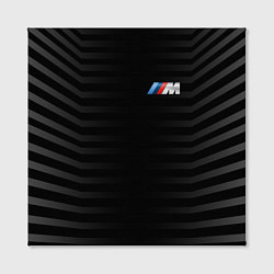 Холст квадратный BMW M BLACK & GREY, цвет: 3D-принт — фото 2