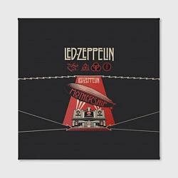 Холст квадратный Led Zeppelin: Mothership, цвет: 3D-принт — фото 2