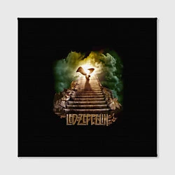 Холст квадратный Led Zeppelin: Way to Heaven, цвет: 3D-принт — фото 2