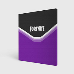 Холст квадратный Fortnite Violet, цвет: 3D-принт