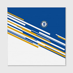 Холст квадратный FC Chelsea: Colour Line, цвет: 3D-принт — фото 2