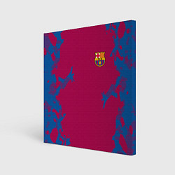 Холст квадратный FC Barcelona: Purple Original, цвет: 3D-принт
