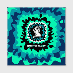 Холст квадратный Haunted Family, цвет: 3D-принт — фото 2