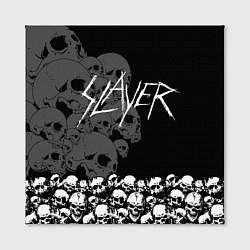 Холст квадратный Slayer: Dark Skulls, цвет: 3D-принт — фото 2