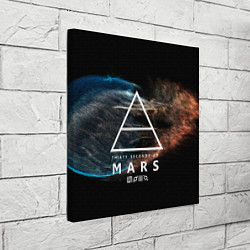Холст квадратный 30 Seconds to Mars, цвет: 3D-принт — фото 2