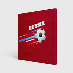Холст квадратный Russia Football, цвет: 3D-принт
