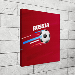 Холст квадратный Russia Football, цвет: 3D-принт — фото 2