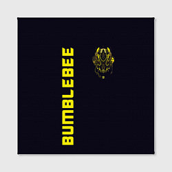 Холст квадратный Bumblebee Style, цвет: 3D-принт — фото 2