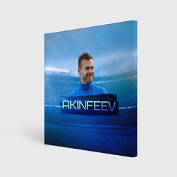 Холст квадратный Akinfeev, цвет: 3D-принт