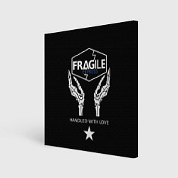 Холст квадратный Death Stranding: Fragile Express, цвет: 3D-принт