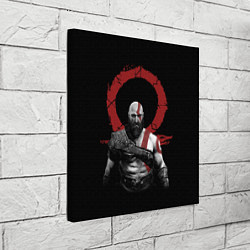 Холст квадратный God of War IV, цвет: 3D-принт — фото 2