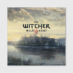 Холст квадратный The Witcher 3: Wild Hunt, цвет: 3D-принт — фото 2