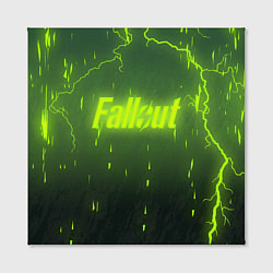 Холст квадратный Fallout: Radiation Storm, цвет: 3D-принт — фото 2