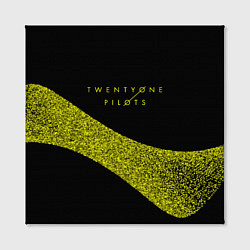 Холст квадратный TWENTY ONE PILOTS, цвет: 3D-принт — фото 2