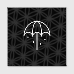 Холст квадратный BMTH Umbrella, цвет: 3D-принт — фото 2