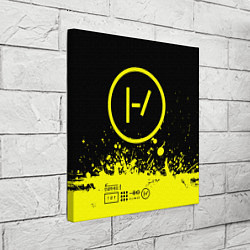 Холст квадратный 21 Pilots: Yellow Paint, цвет: 3D-принт — фото 2