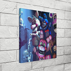 Холст квадратный Five Nights at Freddys, цвет: 3D-принт — фото 2