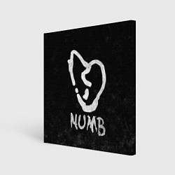 Холст квадратный XXXTentacion: Numb, цвет: 3D-принт